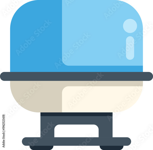 Medical baby incubator device protecting newborn infants, supporting health and well being