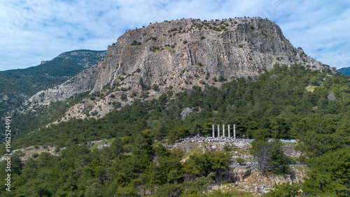 Aerial View of Priene Ancie...