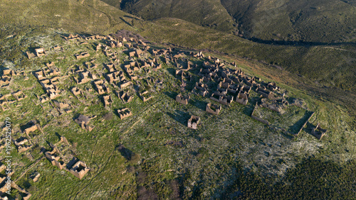 Aerial High Angle View of A...