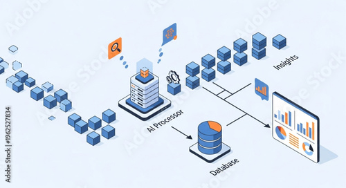 Data Integration and Analysis - A Visual Representation of Data Flow.