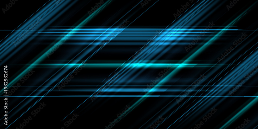 Obraz premium Abstract dark blue shape with different shades