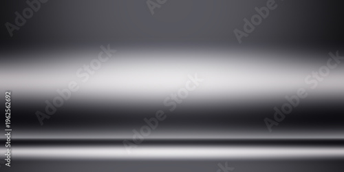 Empty room with gradient colors