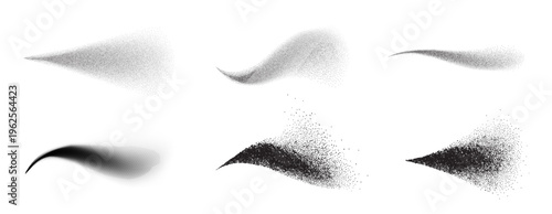 Water spray effect, mist powder vector texture