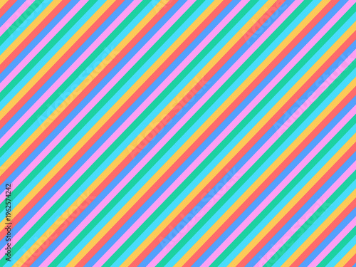 Geometric Striped Pattern Trendy Fashion Texture Vector