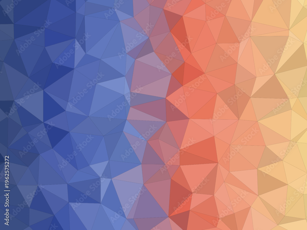 Obraz premium Modern Polygon Mesh Abstract Vector Art Background