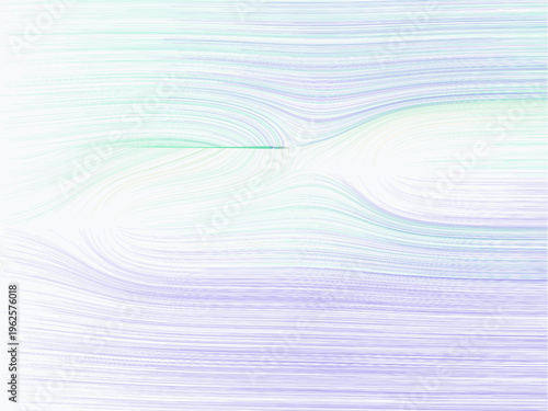 Organic Streamline Pattern Digital Art Background
