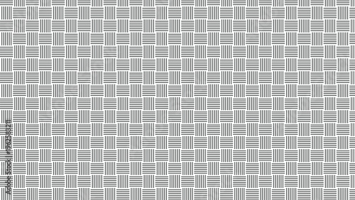 Seamless pattern of small grey square tiles with white grout lines