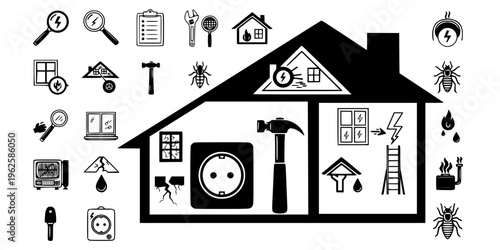 Home Inspection Silhouette