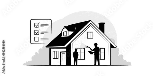 Home Inspection Silhouette