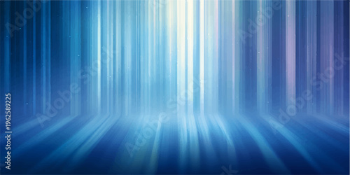 abstract blue light design background in studio and space. blending the beauty of flowing light. 