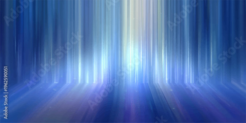 Abstract blue light design representing flowing energy, perfect for creative design, evoking a sense of tranquility.