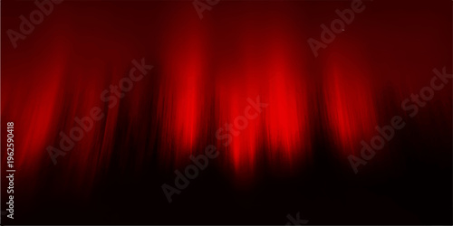 abstract and dynamic representation of the aurora borealis, the Northern Lights, casting an ethereal crimson glow across the vast night sky, evoking mystery and wonder.