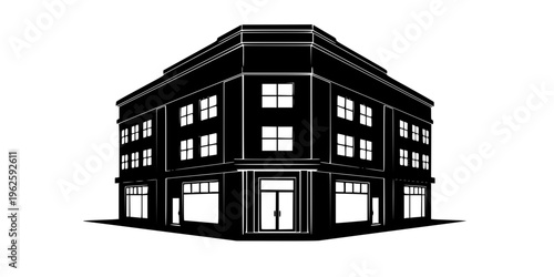 Commercial Property Silhouette