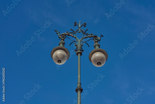 Photography Lamppost by the Stortorvet square in Oslo.