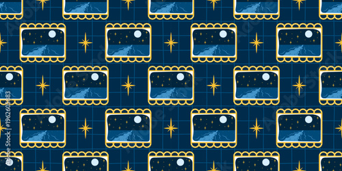 Pattern frame floral and kawaii cute seamless with spring bow flower. Patchwork heart girly and check bg kid with tiny vector wallpaper. Gingham pattern notebook and blanket kawaii blue.