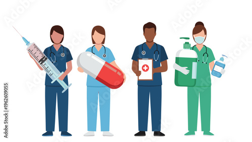 Chinese New Year Celebration Vector Illustration with Majestic Horse and Festive Lanterns on a Red Background