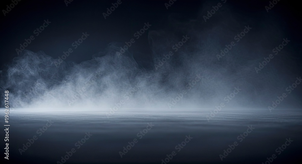 Fototapeta premium Ethereal Smoke Wisps on Dark Textured Surface