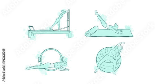 Pilates Exercises Collection