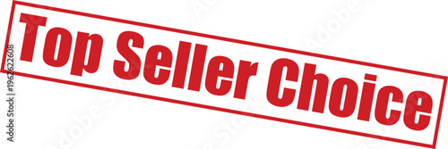 Top seller choice red stamp on for best products