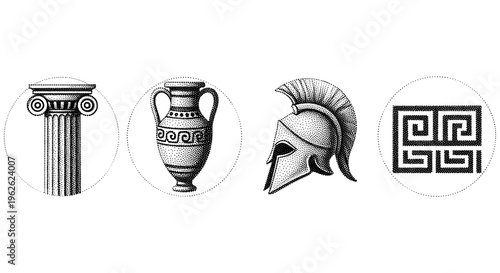Ancient Greek Icons Collection