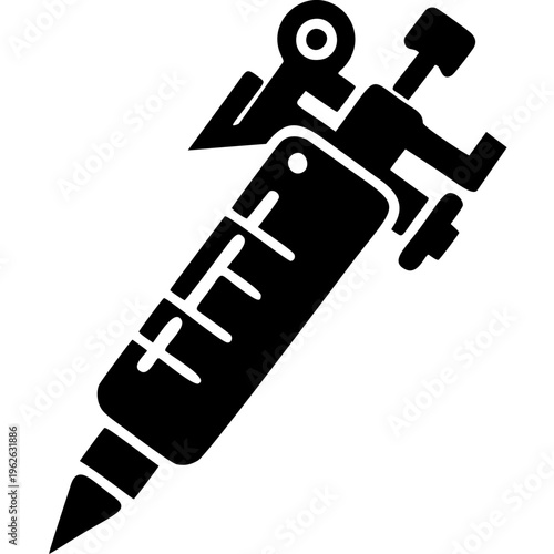Tattoo Machine Icon Vector