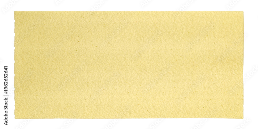 Fototapeta premium Close up uncooked Italian lasagna, pasta isolated on white background, clipping path
