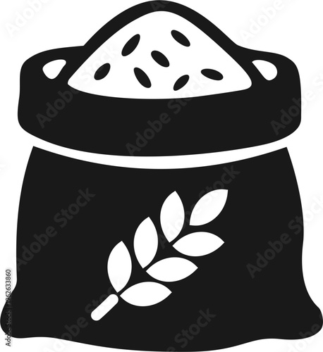 Sack of grains icon