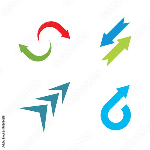 arrow logo icon collection