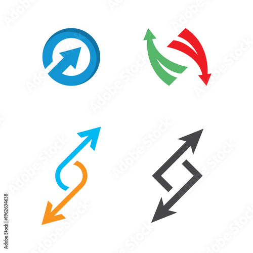 arrow logo icon collection