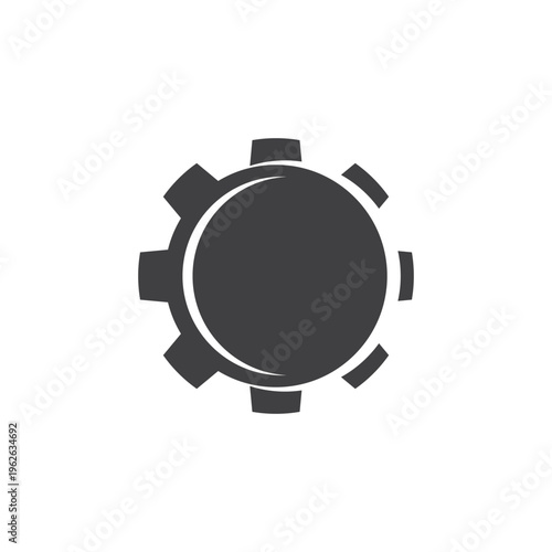 gear symbol logo icon