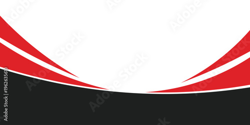 abstract black red dynamic curve background.