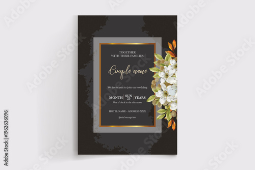 Save the date wedding invitation templates
