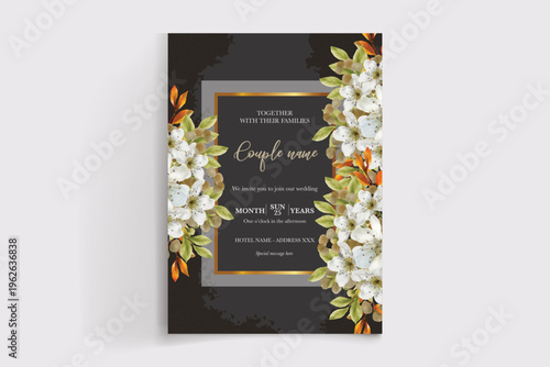 Save the date wedding invitation templates
