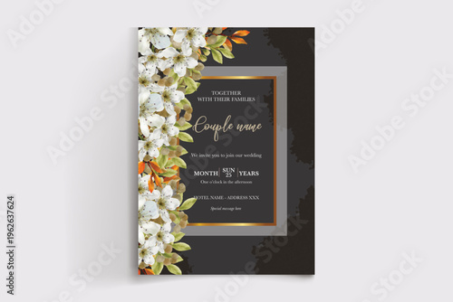 Save the date wedding invitation templates