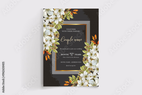 Save the date wedding invitation templates