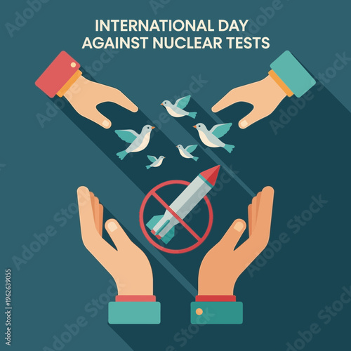 International Day Against Nuclear Tests awareness campaign.