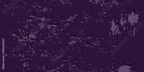 Abstract Grunge Texture Background with Purple Brush Strokes