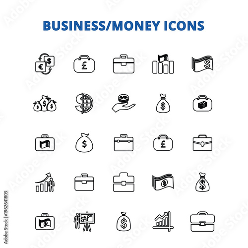 Business Money Icons