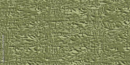 Abstract Olive Green Camouflage Texture Pattern Background