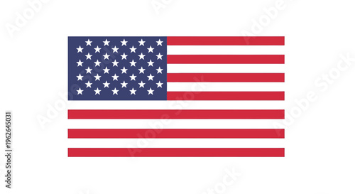 United States Flag Patriotic Symbol Iconic Stars and Stripes American National Banner
