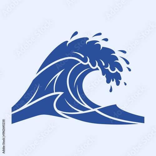 The mesmerizing crest of a vast ocean wave, a captivating display of nature's raw power