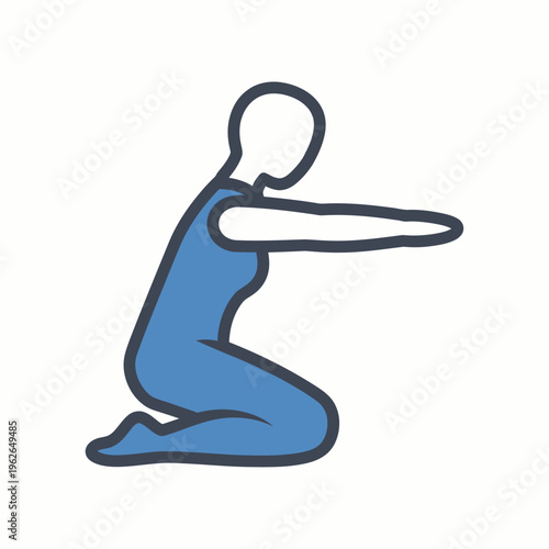 A person doing exercise in the body pose