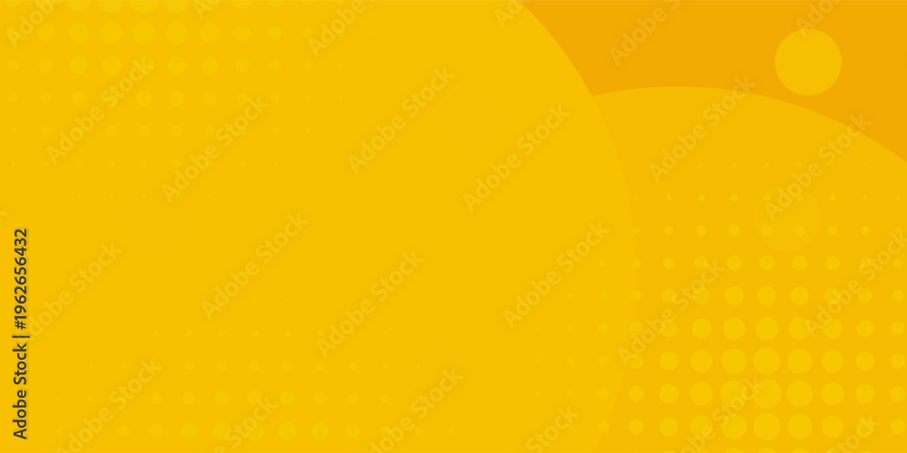 Fototapeta premium Abstract Yellow Cosmetic Liquid Background with 3D Geometric Circles and Fluid Shapes