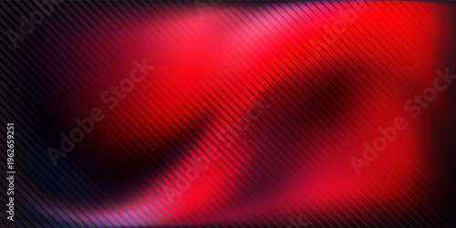 Vibrant red and purple gradient with subtle grain effect and soft light streaks across a dark background