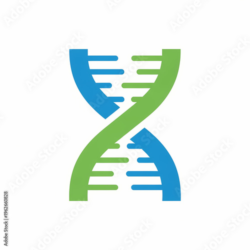A depiction of a DNA double helix, a fundamental concept in the world of science and biology