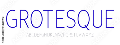 Typography minimalist sansserif font alphabet specimen featuring elegant uppercase lettering, modern corporate branding typeface design with clean geometric forms and refined spacing