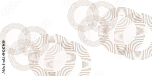 Abstract white background with red circle lines. Digital future technology concept.epa.10