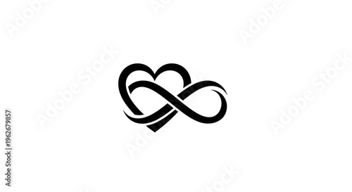Infinity Heart Symbol - Eternal Love, Forever Connection, Unending Romance