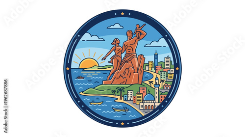 Monument of the African Renaissance Emblem