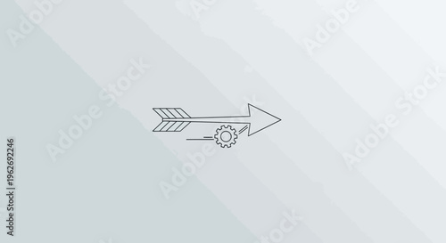 Simple Arrow Pointing Right Symbol.